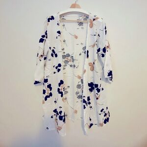 Floral coverup